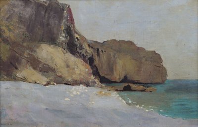 The Rocks at Vallieres, near Royan by Odilon Redon